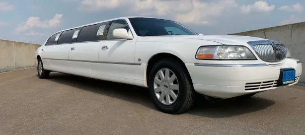 Witte limo